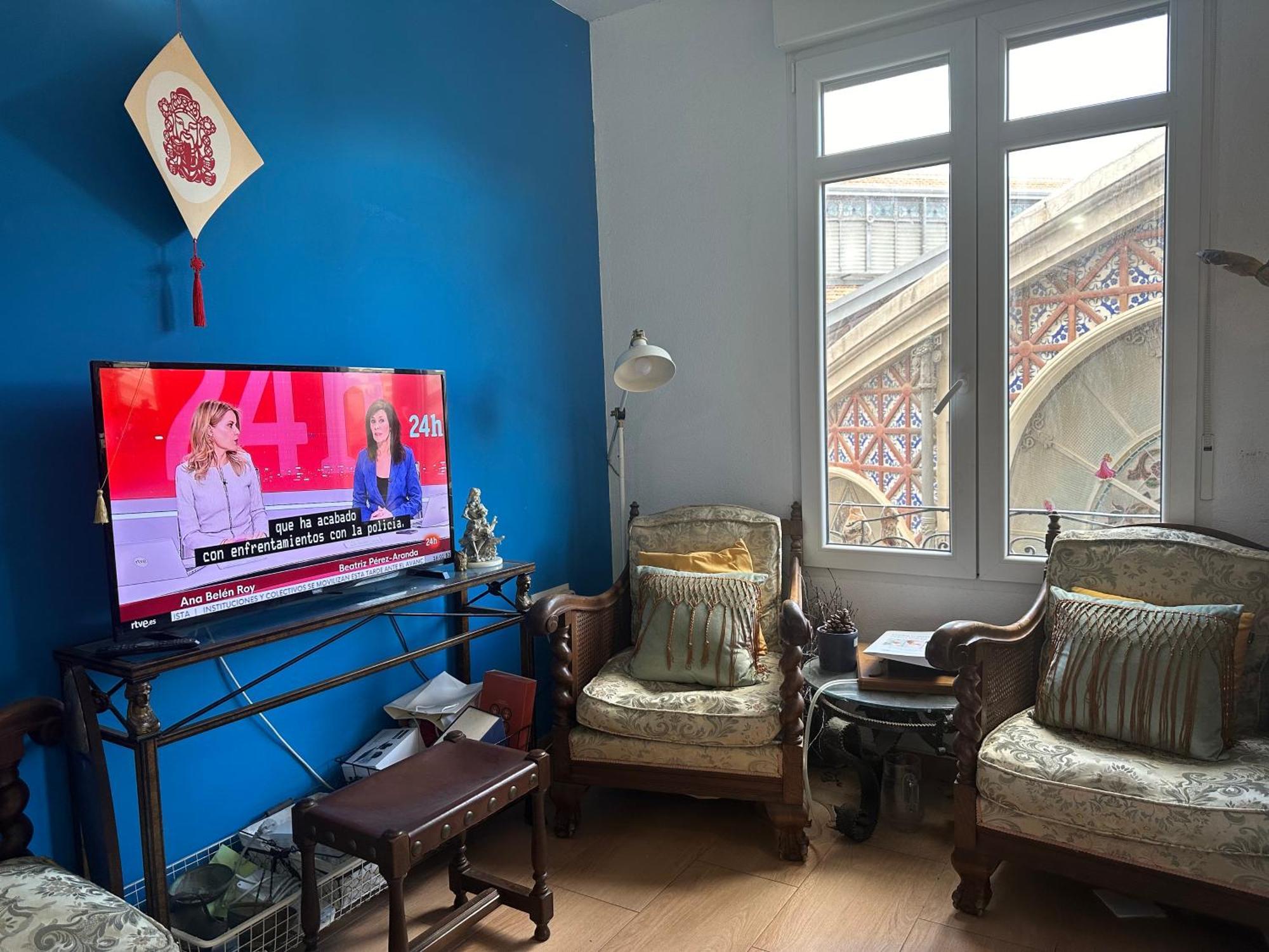 Mirador 1 Del Mercado Central - Habitacion Con Bano Privado En El Centro De La Ciudad Vella 瓦伦西亚 外观 照片