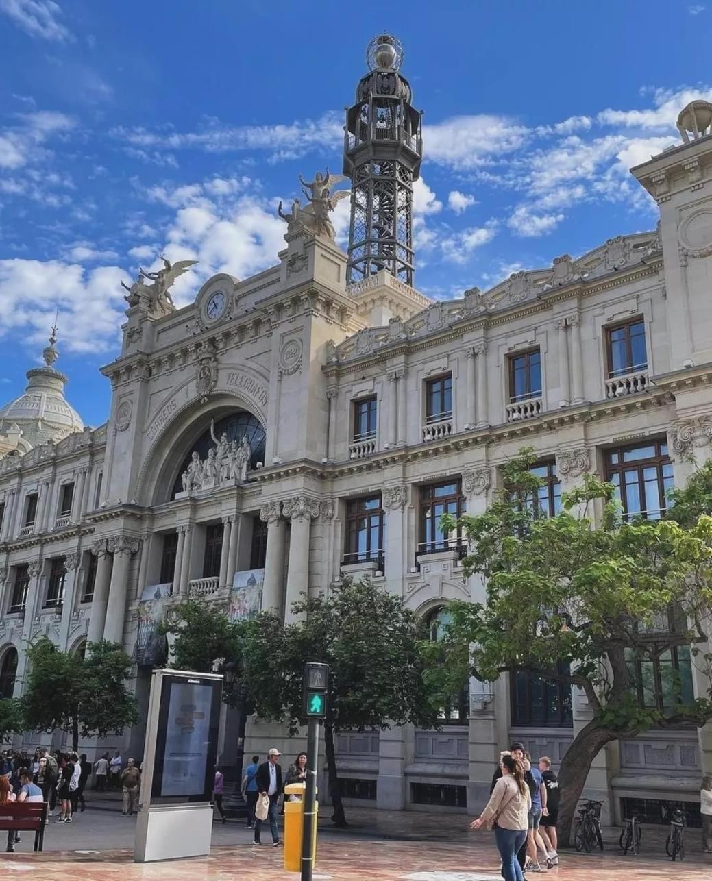 Mirador 1 Del Mercado Central - Habitacion Con Bano Privado En El Centro De La Ciudad Vella 瓦伦西亚 外观 照片